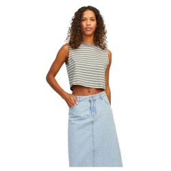 потник,дамски,топове,jack,&,jones,alvira,slim,crop,stripe,jjxx,sleeveless,top,titanium,(grey)