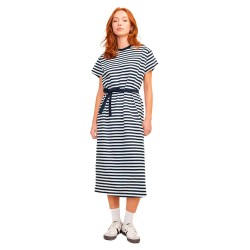 рокля,дамски,поли,и,рокли,jack,&,jones,annabel,loose,stripe,mid,jjxx,short,sleeve,long,dress,blue