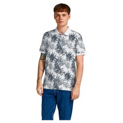 мъжки,блузи,с,яка,jack,&,jones,bloomer,aop,short,sleeve,polo,white,(cloud,dancer)
