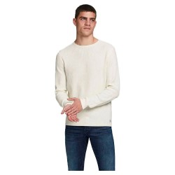 блуза,мъжки,пуловери,jack,&,jones,blucarlos,sweater,jet,stream,(beige)