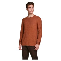 блуза,мъжки,пуловери,jack,&,jones,blucarlos,sweater,leather,brown,(brown)