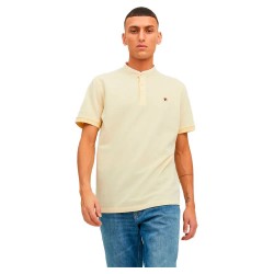 мъжки,блузи,с,яка,jack,&,jones,bluwin,mao,short,sleeve,polo,yellow,(sunlight)