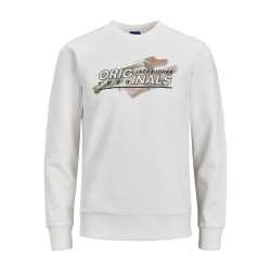 блуза,мъжки,пуловери,jack,&,jones,brad,sweatshirt,white