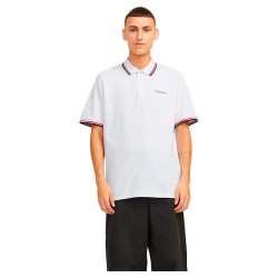 мъжки,блузи,с,яка,jack,&,jones,campa,short,sleeve,polo,white