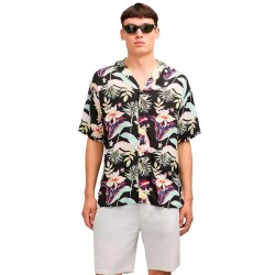 риза,с,къс,ръкав,мъжки,ризи,jack,&,jones,jeff,floral,aop,resort,short,sleeve,shirt,black,(black)