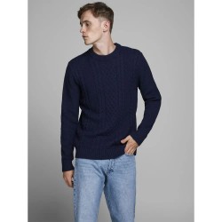блуза,мъжки,пуловери,jack,&,jones,kim,sweater,sky,captain,(blue)