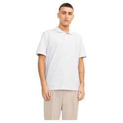 мъжки,блузи,с,яка,jack,&,jones,luis,aop,short,sleeve,polo,white