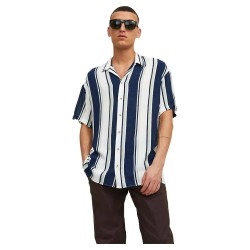 риза,с,къс,ръкав,мъжки,ризи,jack,&,jones,malibu,resort,stripe,short,sleeve,shirt,black,(swamp)