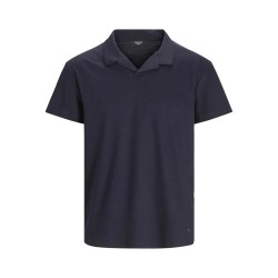 мъжки,блузи,с,яка,jack,&,jones,retro,resort,solid,short,sleeve,polo,perfect,navy,(blue)