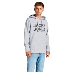 суичър,мъжки,пуловери,jack,&,jones,star,hoodie,light,grey,melange,(grey)