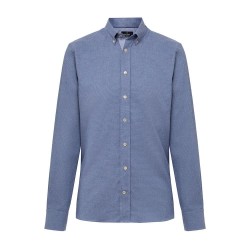 риза,с,дълъг,ръкав,мъжки,ризи,hackett,textured,flannel,long,sleeve,shirt,blue