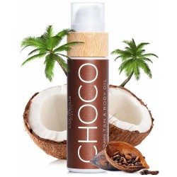 Cocosolis Choco tanning oil 110ml - Brown (Clear) козметика,за,защита,от,слънце,cocosolis,choco,tanning,oil,110ml,brown,(clear)
