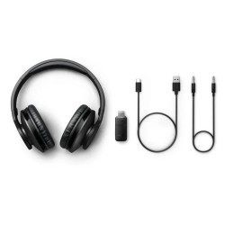 слушалки,слушалки,philips,tah6206bk,wireless,earphones,refurbished,black,(black)