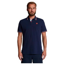 мъжки,блузи,с,яка,north,sails,logo,short,sleeve,polo,blue,(blue)