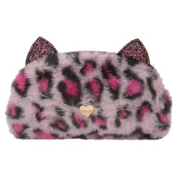 канцеларски,принадлежности,topmodel,fake,fur,rebel,kitty,(0413018),pencil,case,pink,(pink)