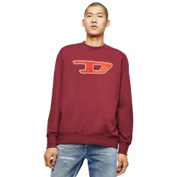 блуза,мъжки,пуловери,diesel,00sy7b,sweatshirt,red