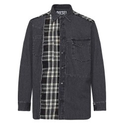 риза,с,дълъг,ръкав,мъжки,ризи,diesel,finly,long,sleeve,shirt,grey