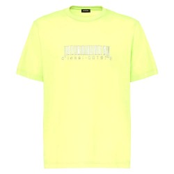 тениска,мъжки,тениски,diesel,just,slits,x85,short,sleeve,t,shirt,yellow