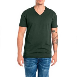 тениска,мъжки,тениски,replay,m3591a.000.2660,short,sleeve,t,shirt,bottle,green,(green)