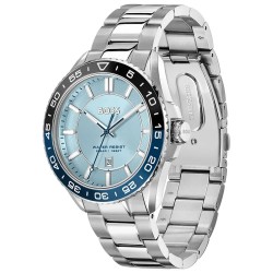 часовник,часовници,boss,runner,3h,44,mm,watch,silver,(silver,sky,blue,mineral)