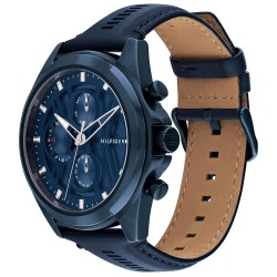 часовник,часовници,tommy,hilfiger,jax,48,mm,watch,brown,(blue,blue,leather,red,stripe)