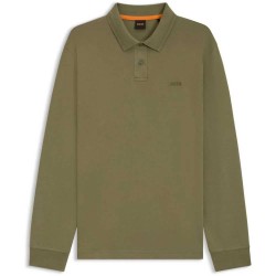 тениска,мъжки,тениски,boss,pe,interlock,long,10265826,long,sleeve,t,shirt,green,(open,green)