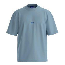 тениска,мъжки,тениски,hugo,nieros,01,blue,short,sleeve,t,shirt,light,pastel,blue,(blue)