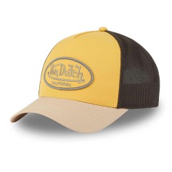 шапка,всички,шапки,von,dutch,poly,2,cap,yellow,(yellow,beige,black)