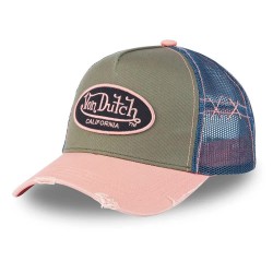 Шапка Von dutch Used 3 cap - Multicolor (Green / Pink / Blue) шапка,всички,шапки,von,dutch,used,3,cap,multicolor,(green,pink,blue)