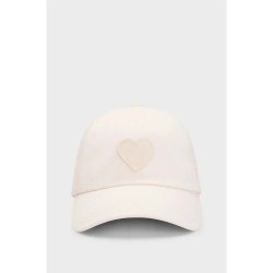 Шапка HUGO Alyce Heart BLUE cap - White (Open White) шапка,всички,шапки,hugo,alyce,heart,blue,cap,white,(open,white)