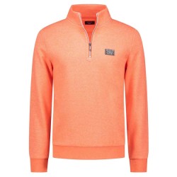 блуза,мъжки,пуловери,nza,new,zealand,jacob,half,zip,sweater,red,orange,(orange)
