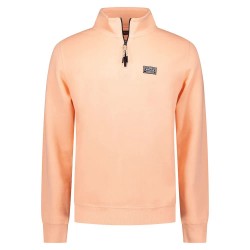 блуза,мъжки,пуловери,nza,new,zealand,john,half,zip,sweater,orange