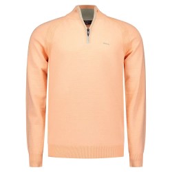 блуза,мъжки,пуловери,nza,new,zealand,memphis,half,zip,sweater,apricot,orange,(orange)