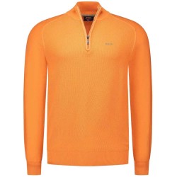 блуза,мъжки,пуловери,nza,new,zealand,quinn,half,zip,sweater,soft,tangerine,(orange)