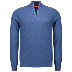 блуза,мъжки,пуловери,nza,new,zealand,ralph,half,zip,sweater,royal,petrol,(blue)