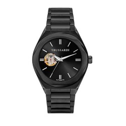 часовник,часовници,trussardi,r2423156001,watch,black,(black)