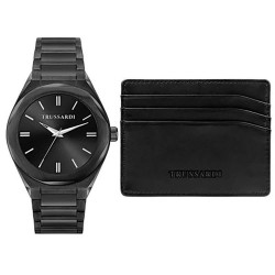 часовник,часовници,trussardi,r2453156007,watch,black,(black)