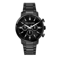 Часовник Trussardi R2453147011 watch - Silver (Black) часовник,часовници,trussardi,r2453147011,watch,silver,(black)