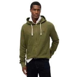 блуза,мъжки,пуловери,superdry,classic,essential,full,zip,sweatshirt,beetle,green,(green)