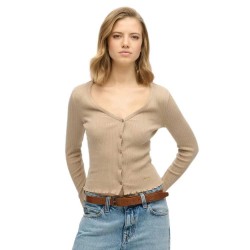 тениска,дамски,тениски,superdry,essential,long,sleeve,t,shirt,cobblestone,grey,(beige)