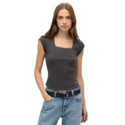 тениска,дамски,тениски,superdry,essential,square,short,sleeve,t,shirt,charcoal,(grey)