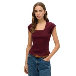 тениска,дамски,тениски,superdry,essential,square,short,sleeve,t,shirt,red,(port,red)