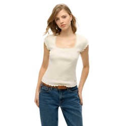 тениска,дамски,тениски,superdry,essential,square,short,sleeve,t,shirt,off,white,(beige)