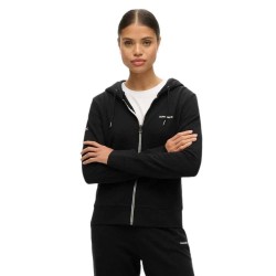 блуза,дамски,блузи,superdry,plain,full,zip,sweatshirt,black