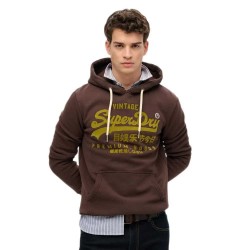 суичър,мъжки,пуловери,superdry,vl,tonal,relaxed,fit,hoodie,coffee,bean,brown,(brown)