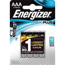 батерии,energizer,max,plus,aaa,lr03,4,eco,alkaline,battery,clear,(grey)