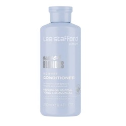 хигиена,коса,lee,stafford,bleach,blondes,ice,white,toning,hair,conditioner,250ml,white,(clear)