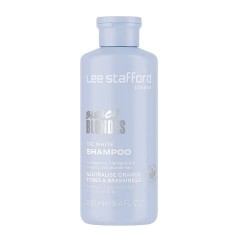хигиена,коса,lee,stafford,bleach,blondes,ice,white,toning,shampoo,250ml,clear,(white)