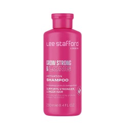 хигиена,коса,lee,stafford,grow,strong,&,long,activation,shampoo,250ml,pink,(white)