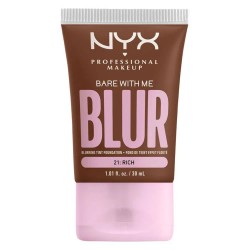Nyx professional makeup Bare With Me Blur Tint 21 Rich foundation - Brown (Brown) ексфолианти,nyx,professional,makeup,bare,with,me,blur,tint,21,rich,foundation,brown,(brown)